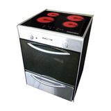 Cocina Domec Eléctrica Cevx Vitrocerámica 51048 Acero 60cm