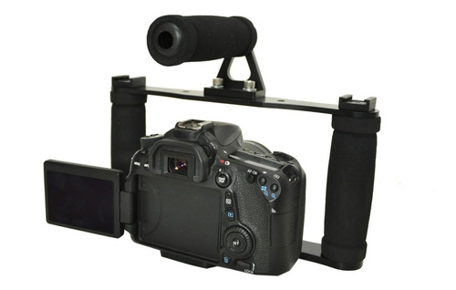 Estabilizador Cage Gaiola Canon Nikon Sony Ect Modelo 02 R