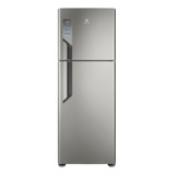 Geladeira Frost Free Electrolux Top Freezer Tf56 Prata Com Freezer 474l 127v