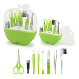 Set Manicure Manzana Utensilios Para Uñas Con Estuche 