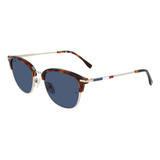 Lacoste Gafas De Sol L106snd Havana Claro/dorado