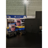 Playstation 4 Slim 1 Tb + 1 Joystick Original + 1 Juego