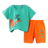 Conjunto De Shorts De Verão Para Meninos N Baby Suit Para Me