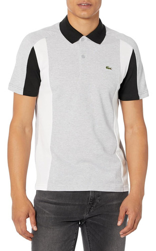 Camisa Lacoste Polo Men's Short Sleeve Tri-color Ph1302-51