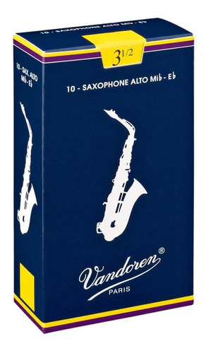 Caña Saxo Alto Vandoren Tradicional Sr21 Set X 3 Unds