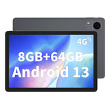 Tablet Android 13 De 10.1 Pulgadas Con 8 Gb De Ram 64 Gb Rom