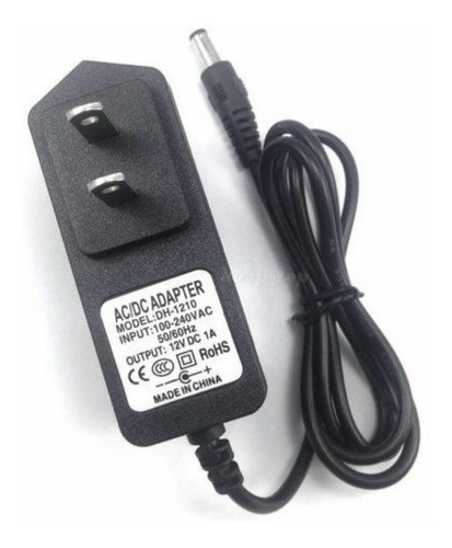 Adaptador O Fuente De Poder 12v - 1 Amperio