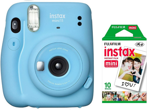 Câmera Fujifilm Instantânea Instax Mini 11 + Filme 10 Fotos 