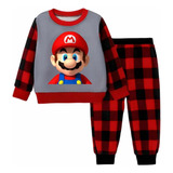 Pijama De Niño Conjunto 2pz Ropa De Niño Mod Mario Br