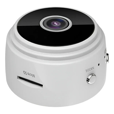 Cámara Espía Wifi Oculta Discreta En Blanco Blanco | Envío gratis