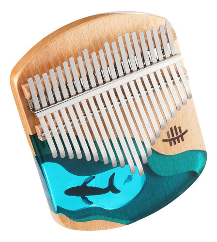 Huru Kalimba - Piano For Pulgar (21 Teclas), Madera De Haya