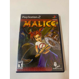 Jogo Playstation 2 - Malice - Original Mídia Física Ps2