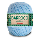 Barbante Barroco Maxcolor Círculo N°6 400g Crochê/tricô