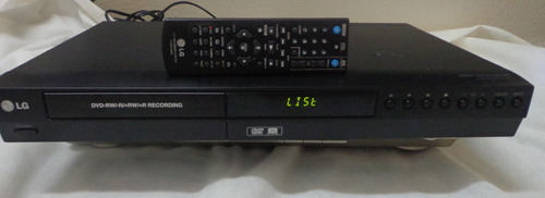 Gravador Dvd LG Dr265 + Controle - Usado E  Funcionando