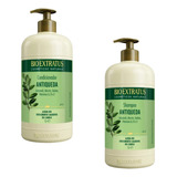 Kit  Bio Extratus Jaborandi Antiqueda Shampoo Cond 1lt