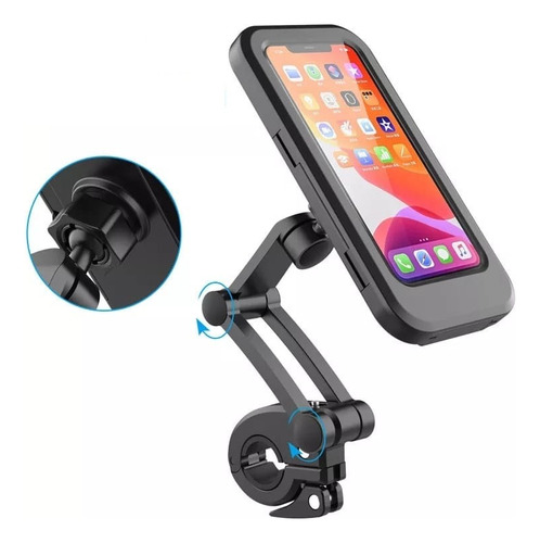 Soporte Holder Porta Celular Impermeable Moto/bicicleta