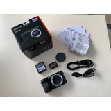 Corpo Câmera Sony Alpha Ilce-6300 A6300 Filma 4k 4mil Clicks