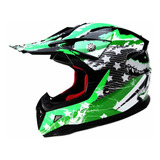 Casco Para Motocicleta Para Niños Punto  Yema Ym211 Motocro