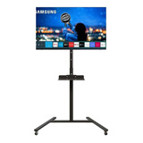 Pedestal Tv Móvel 32 A 56 Com Rodízio, Carrinho Tv Smart Led