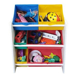 Organizador De Brinquedo Médio Colorido Kids-montessoriano