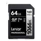 Lexar Tarjeta Memoria Entera Sd Xc 64gb 1066x 160 Mb/s U3 4k