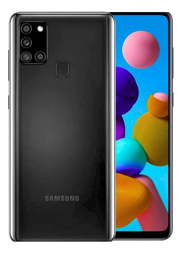 Smartphone Samsung Galaxy A21s Sm - A217m 64gb Preto - Muito