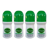 Conjunto De 4avon Feelin 'fresh Roll-on Anit-perspiran