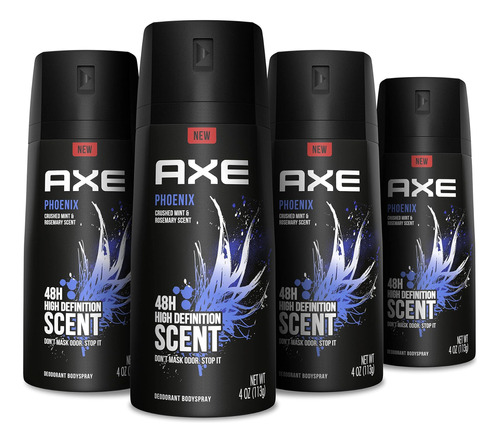 Desodorante En Spray Axe Body Para Una Protección Duradera C