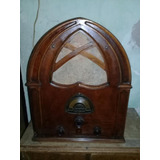 Antigua Radio Valvular Tipo Capilla Atwater  Kent