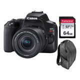 Kit Canon Sl3 + Maletin + Memoria Sd 64gb + Ef-s 18-55m 250d