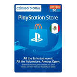 Tarjeta Playstation 50usd México Psn Network