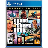 Gta 5 Ps4 Grand Theft Auto V Premium Edition Sellado Fisico