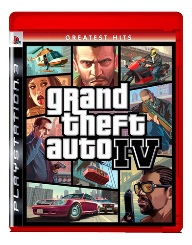 Gtaiv Grand Theft Auto Iv Gta Ps3 Midia Fisica Original