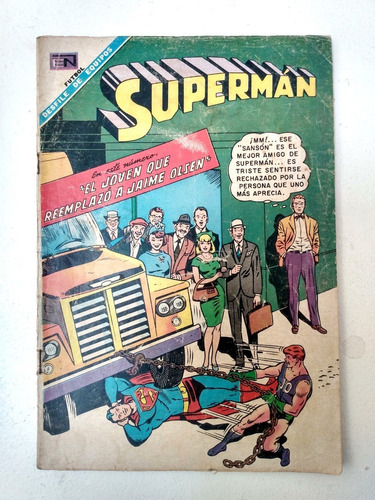 Superman N° 644 Ediciones Recreativas Novaro 1968 Supergirl