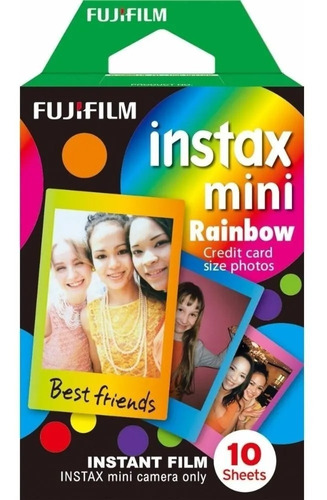 Rollo Fujifilm Instax Mini Rainbow. Entrega.