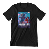 Polera - Free Fire- Payaso - 100% Algodón