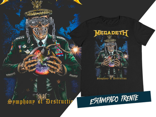 Camiseta Thrash Metal Megadeth C14