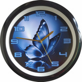 Reloj De Pared Decorativo Mariposa