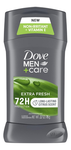Dove Men's Antiperspirant Deodorant Stick Extra Fresh 76 Gr