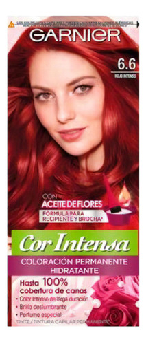 Garnier Tintura Cor Intensa 6.6 Rojo Intenso