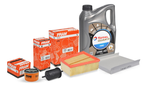 Kit Filtros 4 Lt Aceite Sandero Stepway 1.6 16v K4m Completo