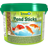 Alimento Pellet Peces Koi Goldfish  Tetra Pond Sticks 10 Lts