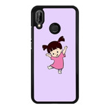 Funda Protector Para Huawei Monster Inc Boo Niña Morado N