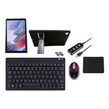 Capa P/ Tablet A7 Lite T220 T225 8.7 + Teclado Mouse Hub Kit