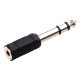 Adaptador Audio Plug Jack 6.3 Macho A 3.5 Hembra Estéreo