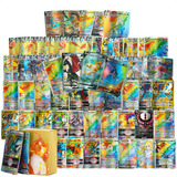 100 Tarjetas Pokemon Juego De Cartasconjun Foil Tarjetas