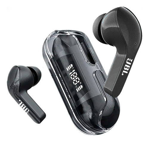 Fone De Ouvido F20 Tws Bluetooth 5.2 Transparente Ultra Bass