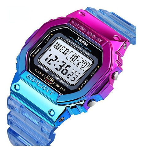 Reloj Digital Skmei 1622, Luminoso, A Prueba De Agua