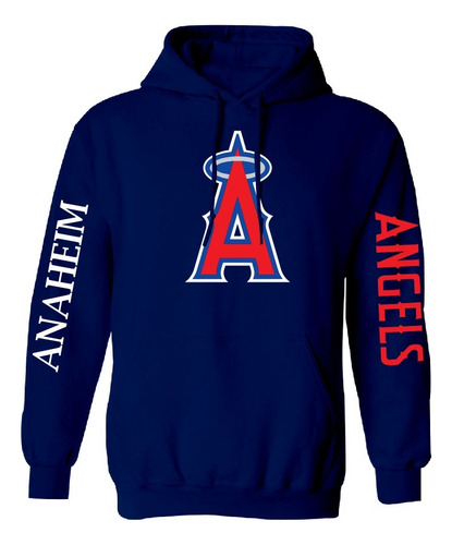 Sudadera Modelo Los Ángeles Angels Estampado En Vinil