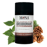 Mona Brands - Desodorante Natural Sin Aluminio Para Hombres,